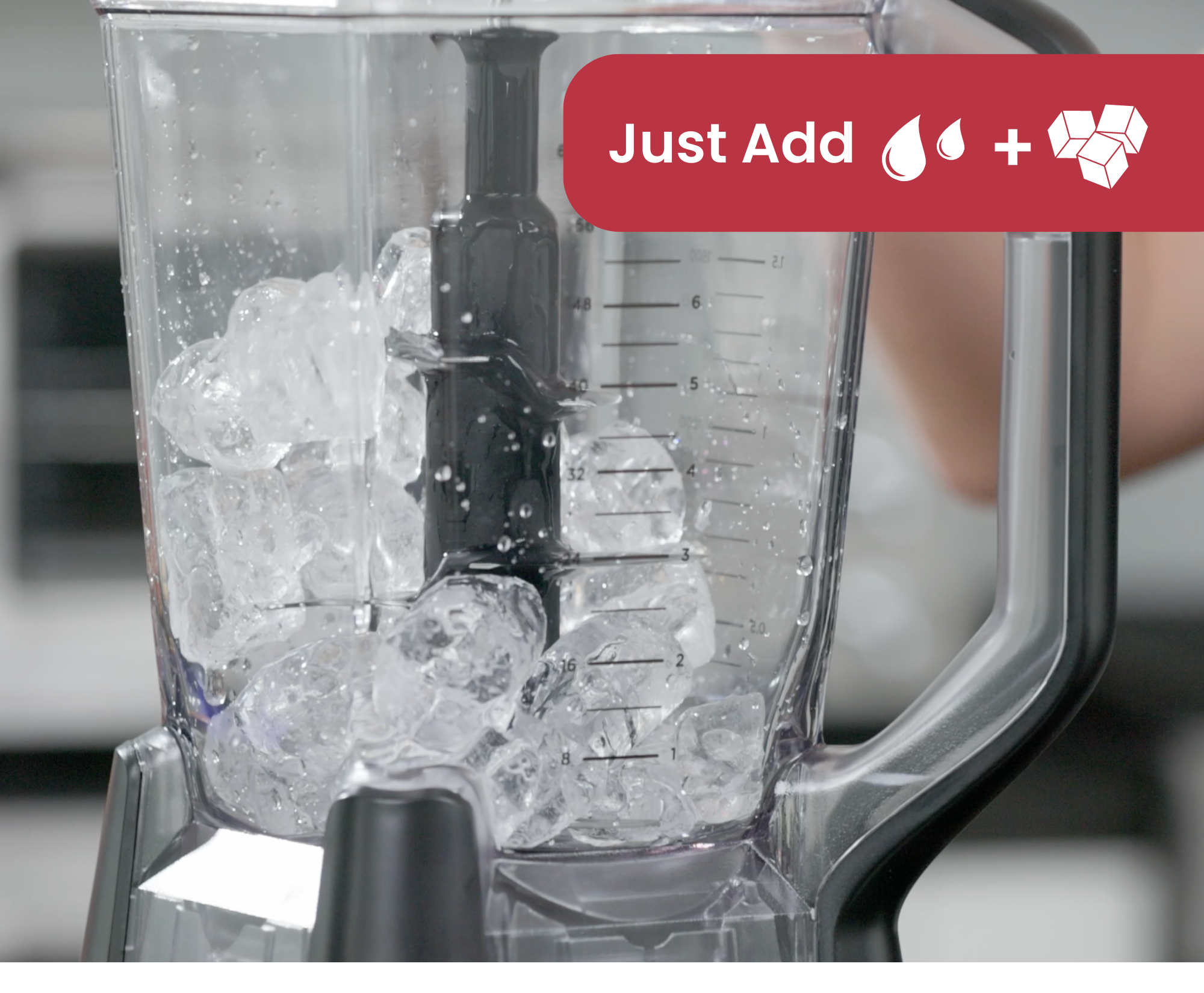 Blending Fruniti with ice